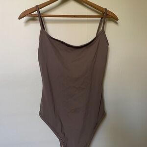 NU SwimNoodle Suit in Taupe Small